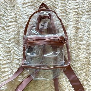 Herschel Mini Nude Clear Stadium Approved Backpack